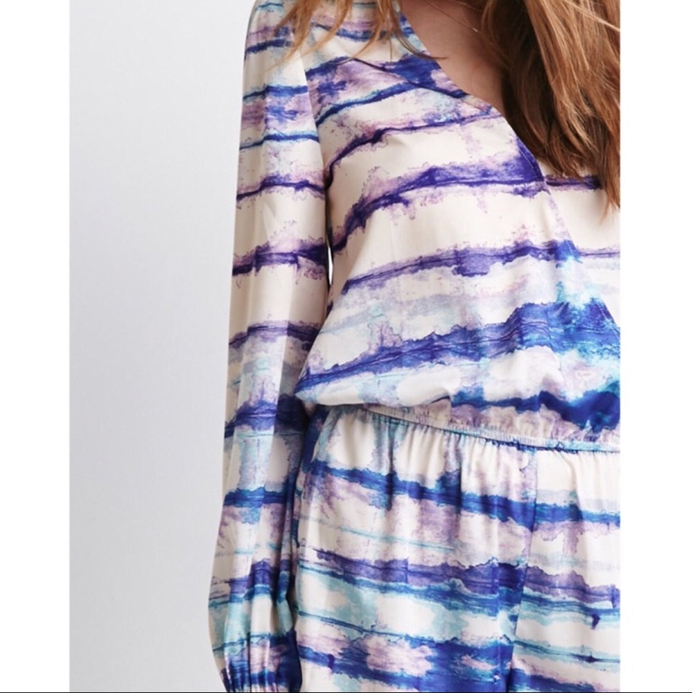 Tie dye romper size L